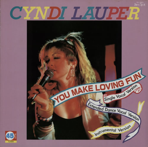 大学 割引 Cyndi Lauper You Make Loving Fun Japanese 12 洋楽